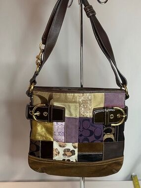 Coach Patchwork Shoulder Bag